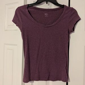 ⭐2 for $6⭐Purple scoop neck tshirt